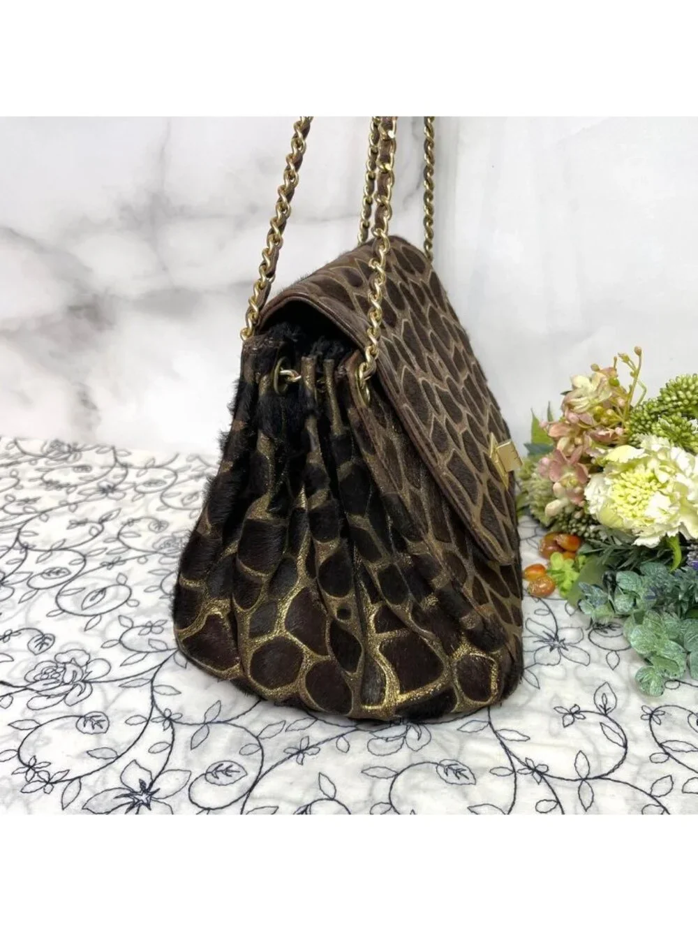 Chanel Calf Hair 2.55 Chain Shoulder